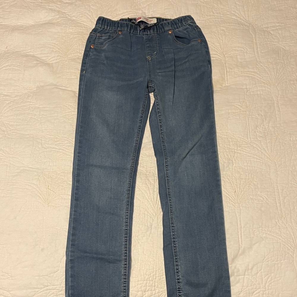 Levi's Classic Blue Skinny Knit Jeans